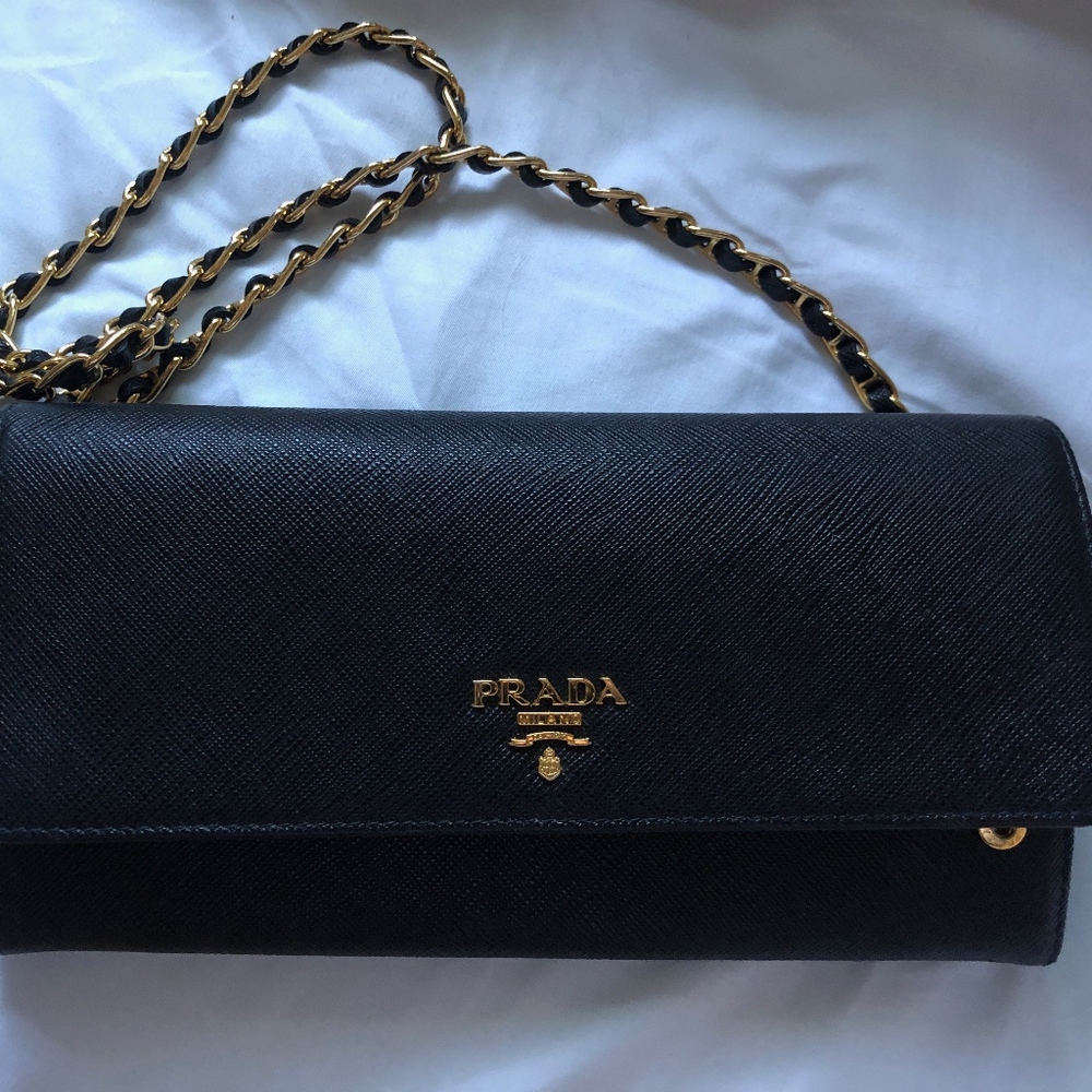 Prada Saffiano Shoulder Bag